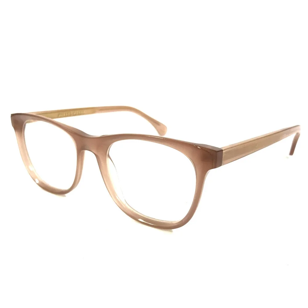 Alfred Kerbs Eyeglasses Frames ETERNAL RO Rose Shiny Square Full Rim 51-19-140